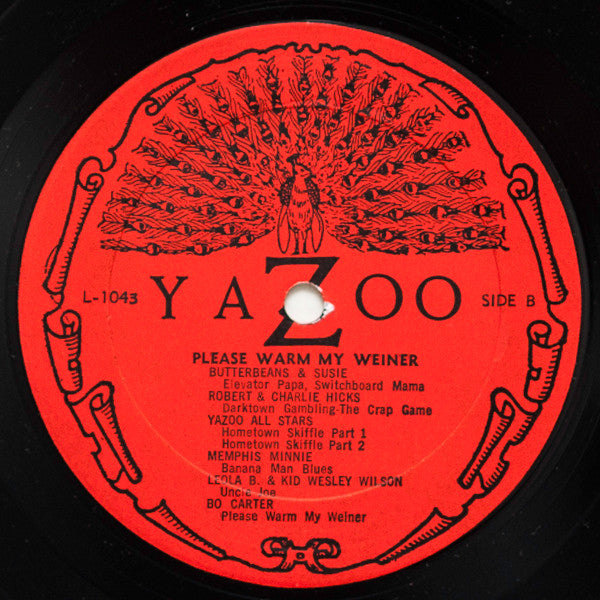 Various - Please Warm My Weiner (Old Time Hokum Blues) (Vinyl, LP, Compilation) Good Plus (G+) / Very Good (VG)