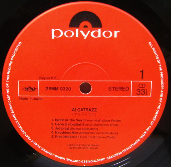 Alcatrazz - No Parole From Rock 'N' Roll (Vinyl, LP, Album, Limited...