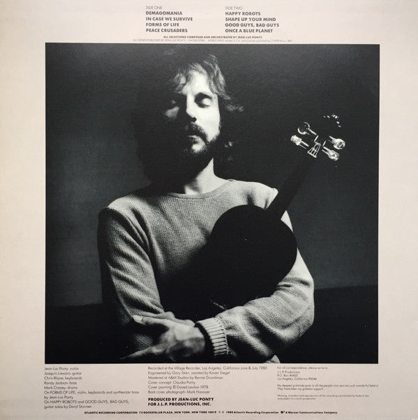Jean-Luc Ponty - Civilized Evil (Vinyl, LP, Album)