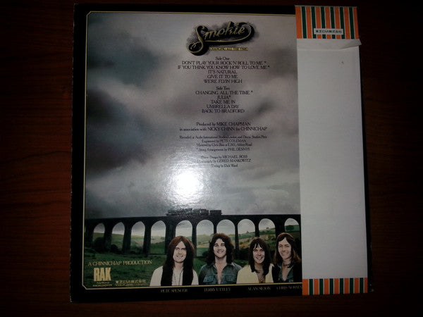 Smokie - Changing All The Time (Vinyl, LP, Album, Promo) Very Good Plus (VG+) / Good Plus (G+)