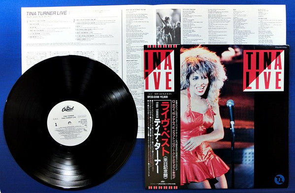 Tina Turner - Tina Live (Vinyl, LP, Album, Promo) Near Mint (NM or M-) / Very Good (VG)