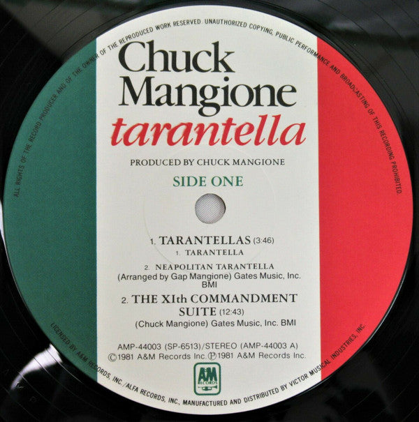Chuck Mangione - Tarantella (2xVinyl, LP, Album) Very Good (VG) / Very Good Plus (VG+)