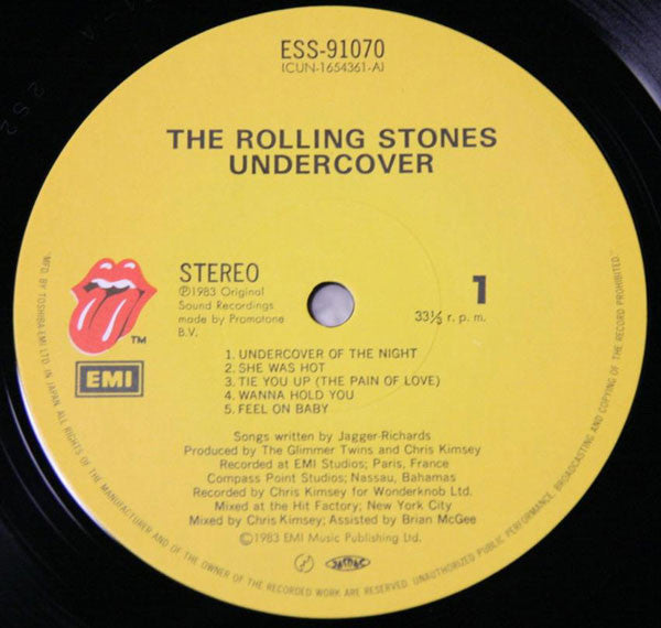 The Rolling Stones - Undercover (Vinyl, LP, Album)