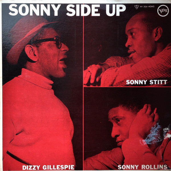 Dizzy Gillespie - Sonny Side Up (Vinyl, LP, Album, Reissue, Mono) Near Mint (NM or M-) / Very Good Plus (VG+)