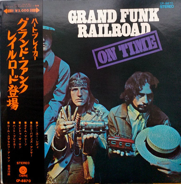 Grand Funk Railroad - On Time (Vinyl, LP, Album, Stereo)