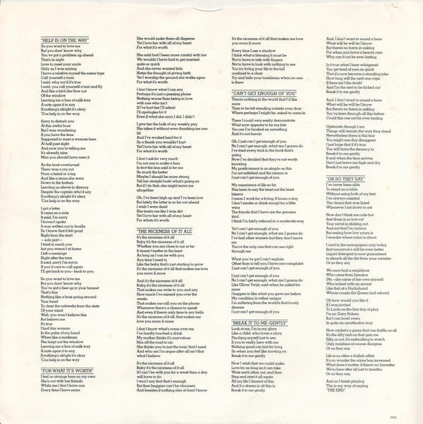 Gilbert O'Sullivan - Off Centre (Vinyl, LP, Album, Stereo) Very Good Plus (VG+) / Very Good Plus (VG+)