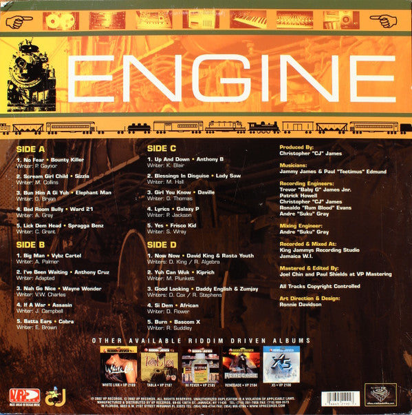 Various - Engine (2xVinyl, LP, Compilation) Very Good Plus (VG+) / Near Mint (NM or M-)