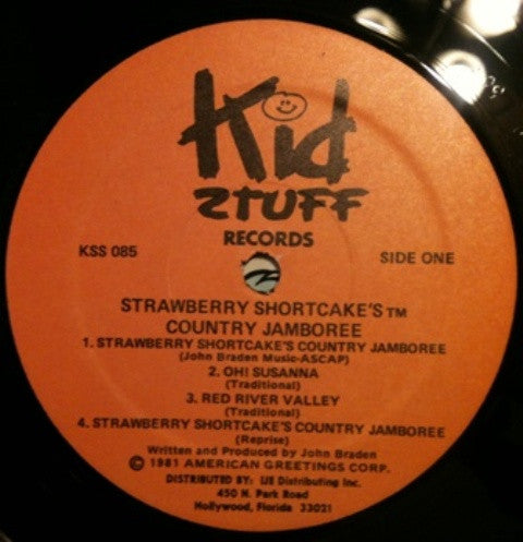 Strawberry Shortcake - Country Jamboree (Vinyl, LP) Very Good (VG) / Very Good (VG)