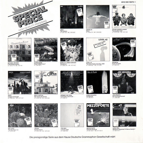 Eric Clapton - Timepieces Vol. II - 'Live' In The Seventies (Vinyl, LP, Compilation) Very Good Plus (VG+) / Very Good Plus (VG+)