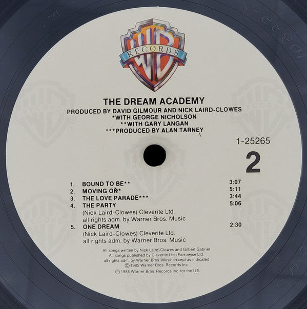 The Dream Academy - The Dream Academy (Vinyl, LP, Album, Stereo)