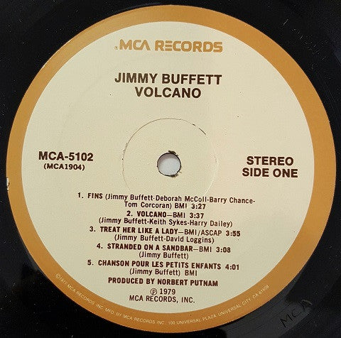 Jimmy Buffett - Volcano (Vinyl, LP, Album) Very Good (VG) / Very Good (VG)