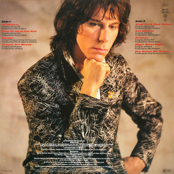 Jeff Beck - Flash (Vinyl, LP, Album, Stereo)