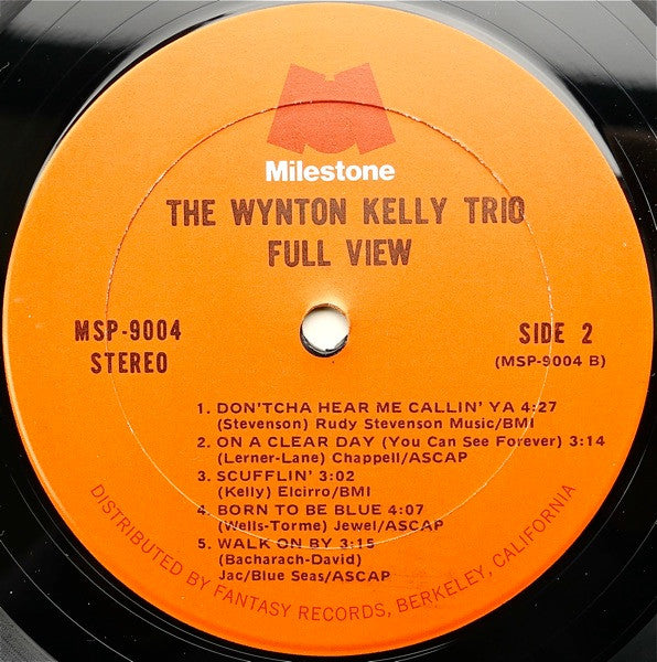 Wynton Kelly Trio - Full View (Vinyl, LP, Album, Reissue)