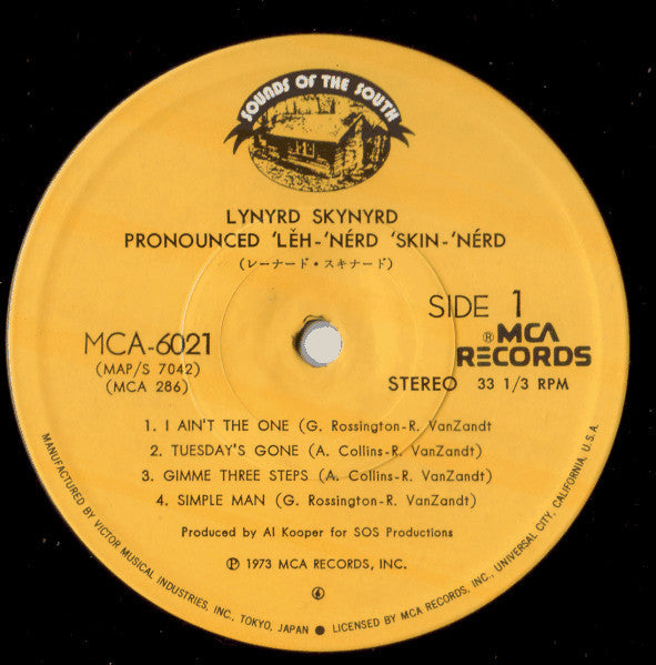 Lynyrd Skynyrd - (Pronounced 'Lĕh-'nérd 'Skin-'nérd) (Vinyl, LP, Al...