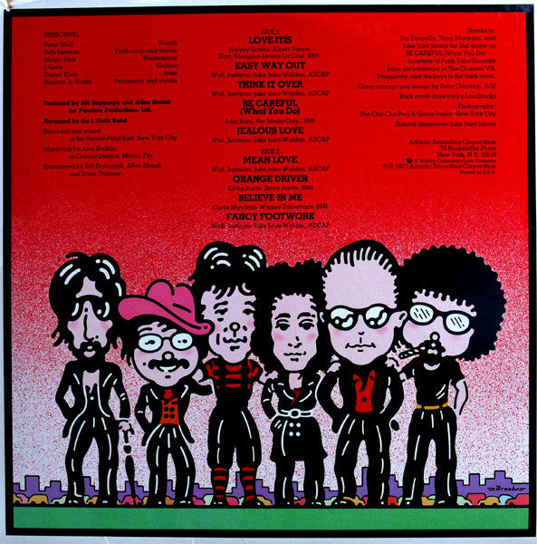 The J. Geils Band - Hotline (Vinyl, LP, Album, Repress) Very Good Plus (VG+) / Very Good (VG)
