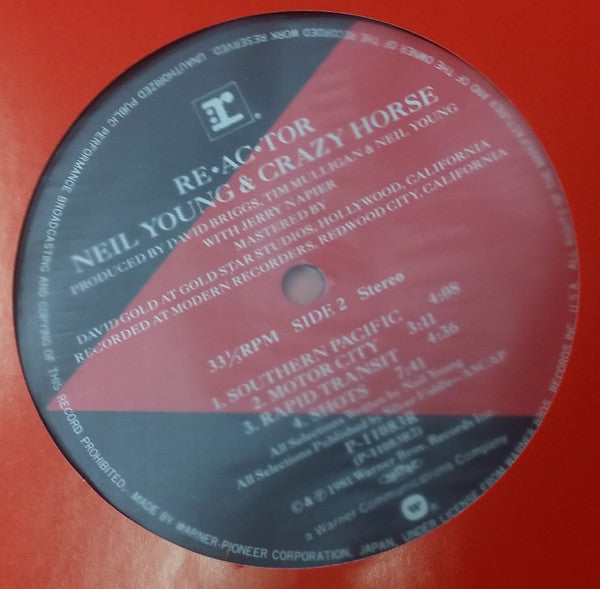 Neil Young - Reactor (Vinyl, LP, Album, Stereo)