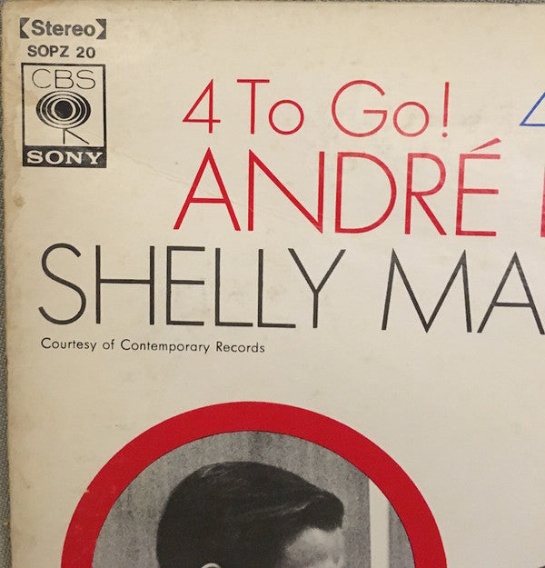 André Previn - 4 To Go! (Vinyl, LP, Album, Reissue, Stereo)