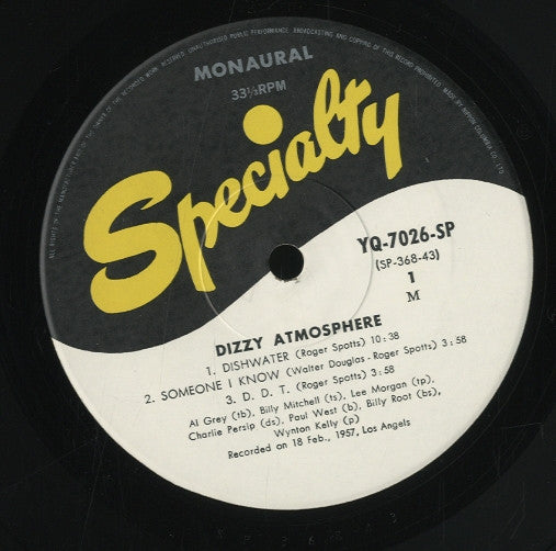 Al Grey - Dizzy Atmosphere (Vinyl, LP, Album, Reissue, Mono)
