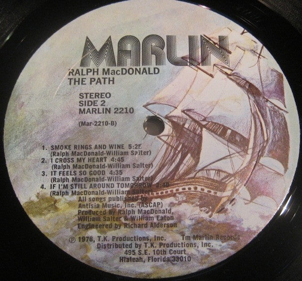 Ralph MacDonald - The Path (Vinyl, LP, Album) Very Good Plus (VG+) / Very Good (VG)