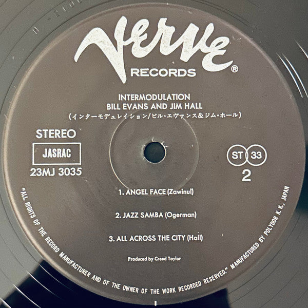 Bill Evans - Intermodulation (Vinyl, LP, Album, Reissue, Stereo) Very Good Plus (VG+) / Very Good Plus (VG+)