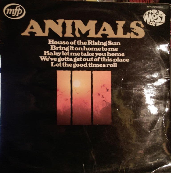 The Animals - The Most Of (Vinyl, LP, Compilation, Stereo) Very Good Plus (VG+) / Good Plus (G+)