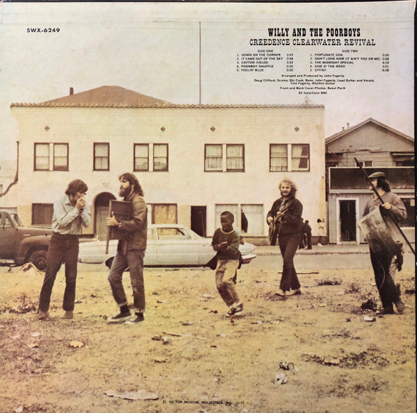Creedence Clearwater Revival - Willy And The Poor Boys (Vinyl, LP, Album, Reissue) Very Good Plus (VG+) / Very Good (VG)