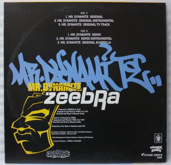 Zeebra - Mr. Dynamite (Vinyl, 12", 33 ⅓ RPM)