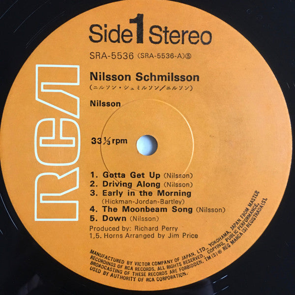 Harry Nilsson - Nilsson Schmilsson (Vinyl, LP, Album, Stereo) Very Good (VG) / Good Plus (G+)