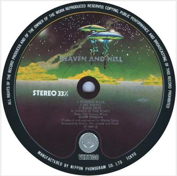 Black Sabbath - Heaven And Hell (Vinyl, LP, Album, Reissue)