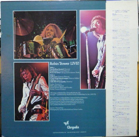 Robin Trower - Robin Trower Live! (Vinyl, LP, Album, Stereo)