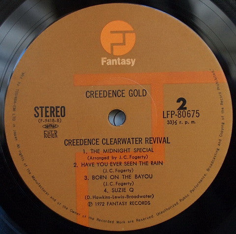 Creedence Clearwater Revival - Creedence Gold (Vinyl, LP, Compilation) Very Good Plus (VG+) / Very Good Plus (VG+)