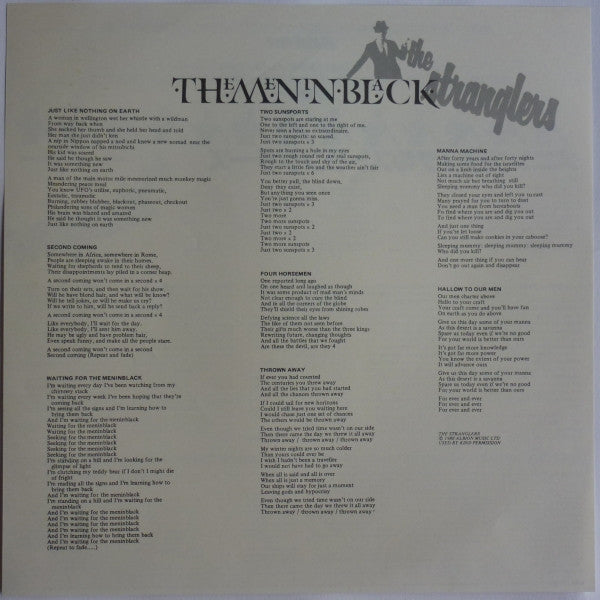 The Stranglers - The Gospel According To The Meninblack (Vinyl, LP,...