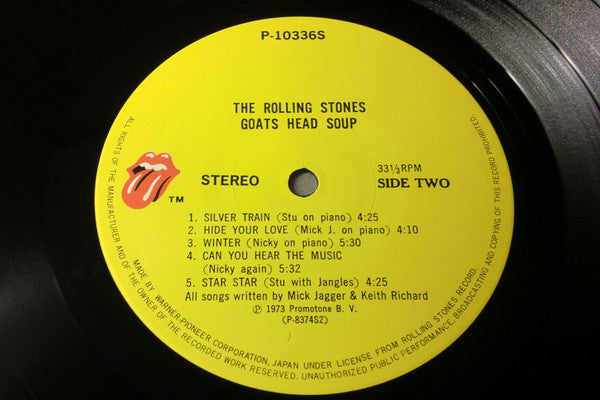 The Rolling Stones - Goats Head Soup (Vinyl, LP, Album, Reissue)