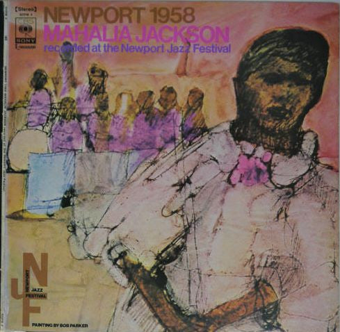 Mahalia Jackson - Newport 1958 - Recorded At The Newport Jazz Festival (Vinyl, LP, Album, Reissue, Stereo) Very Good Plus (VG+) / Very Good (VG)