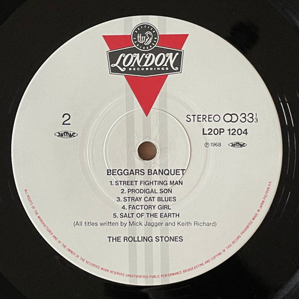 The Rolling Stones - Beggars Banquet (Vinyl, Reissue, Album, LP)