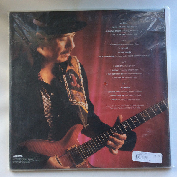 Santana - Shaman (2xVinyl, LP, Album, Stereo) Near Mint (NM or M-) / Very Good Plus (VG+)