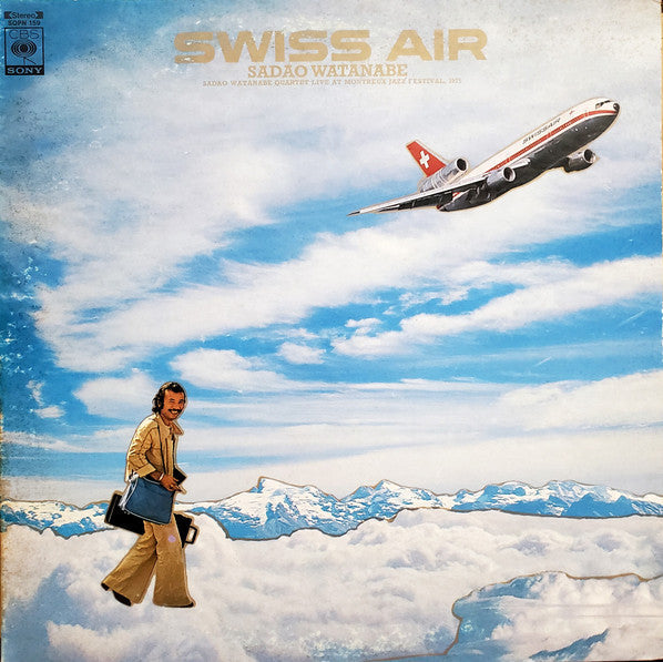 Sadao Watanabe - Swiss Air (Vinyl, LP, Album) Very Good Plus (VG+) / Very Good (VG)