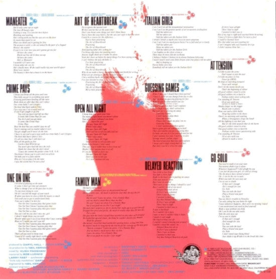 Daryl Hall & John Oates - H₂O (Vinyl, LP, Album, Stereo)