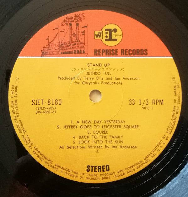 Jethro Tull - Stand Up (Vinyl, LP, Album, Stereo)