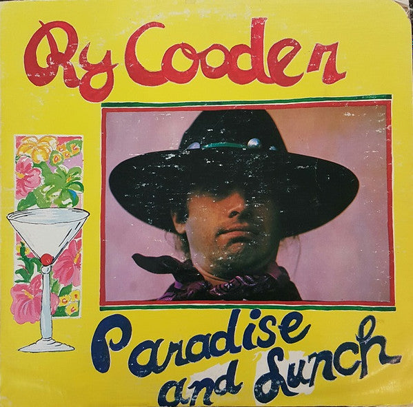 Ry Cooder - Paradise And Lunch (Vinyl, LP, Album, Reissue) Very Good (VG) / Very Good Plus (VG+)