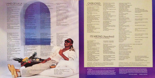 Stevie Wonder - In Square Circle (Vinyl, LP, Album, Promo)