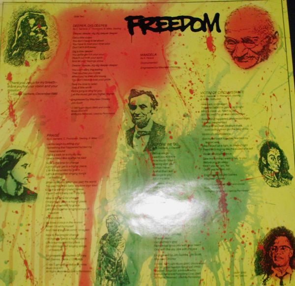 Santana - Freedom (Vinyl, LP, Album) Very Good (VG) / Very Good Plus (VG+)