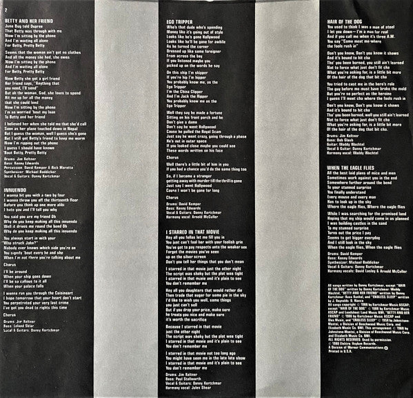 Danny Kortchmar - Innuendo (Vinyl, LP, Album) Good Plus (G+) / Very Good Plus (VG+)