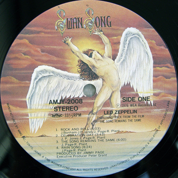 Led Zeppelin - The Soundtrack From The Film The Song Remains The Same (2xVinyl, LP, Album, Reissue) Very Good Plus (VG+) / Near Mint (NM or M-)