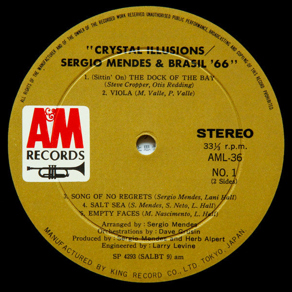 Sérgio Mendes & Brasil '66 - Crystal Illusions (Vinyl, LP, Album)
