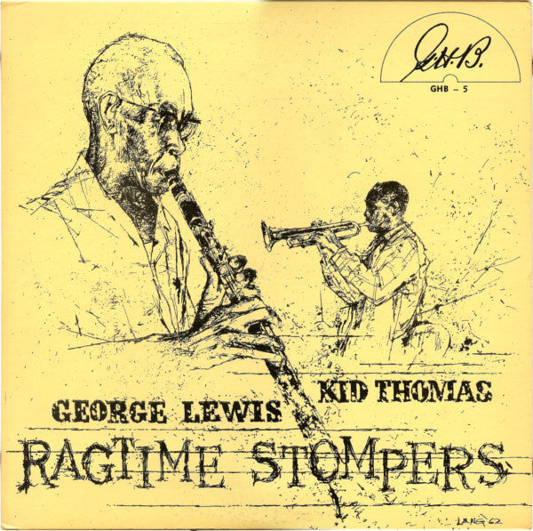 Kid Thomas - George Lewis Ragtime Stompers - Kid Thomas - George Lewis Ragtime Stompers (Vinyl, LP) Very Good (VG) / Very Good (VG)