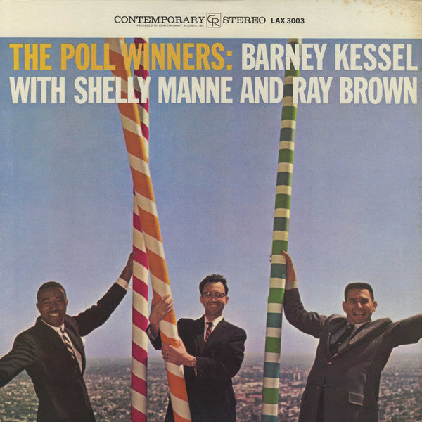 Barney Kessel - The Poll Winners (Vinyl, LP, Album, Reissue, Stereo) Very Good Plus (VG+) / Very Good Plus (VG+)