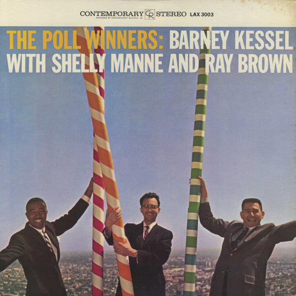 Barney Kessel - The Poll Winners (Vinyl, LP, Album, Reissue, Stereo) Very Good (VG) / Very Good (VG)