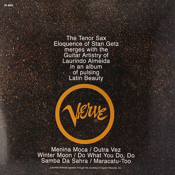 Stan Getz - Stan Getz With Guest Artist Laurindo Almeida (Vinyl, LP, Album, Reissue, Remastered, Stereo) Near Mint (NM or M-) / Near Mint (NM or M-)