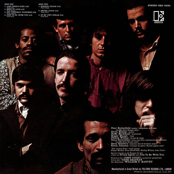 The Paul Butterfield Blues Band - In My Own Dream (Vinyl, LP, Album, Stereo) Very Good (VG) / Very Good (VG)